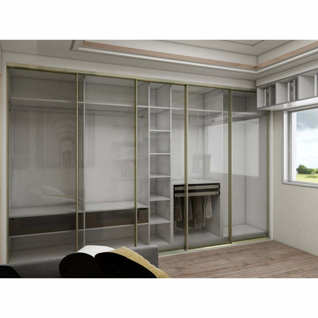 Aluminium Cupboard Design for Bedroom