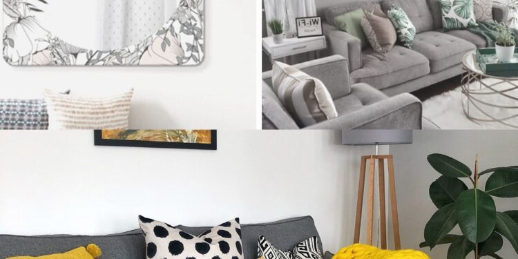 12 Stunning Modern Grey Living Room Ideas for 2022: There's a right shade of grey for everyone!