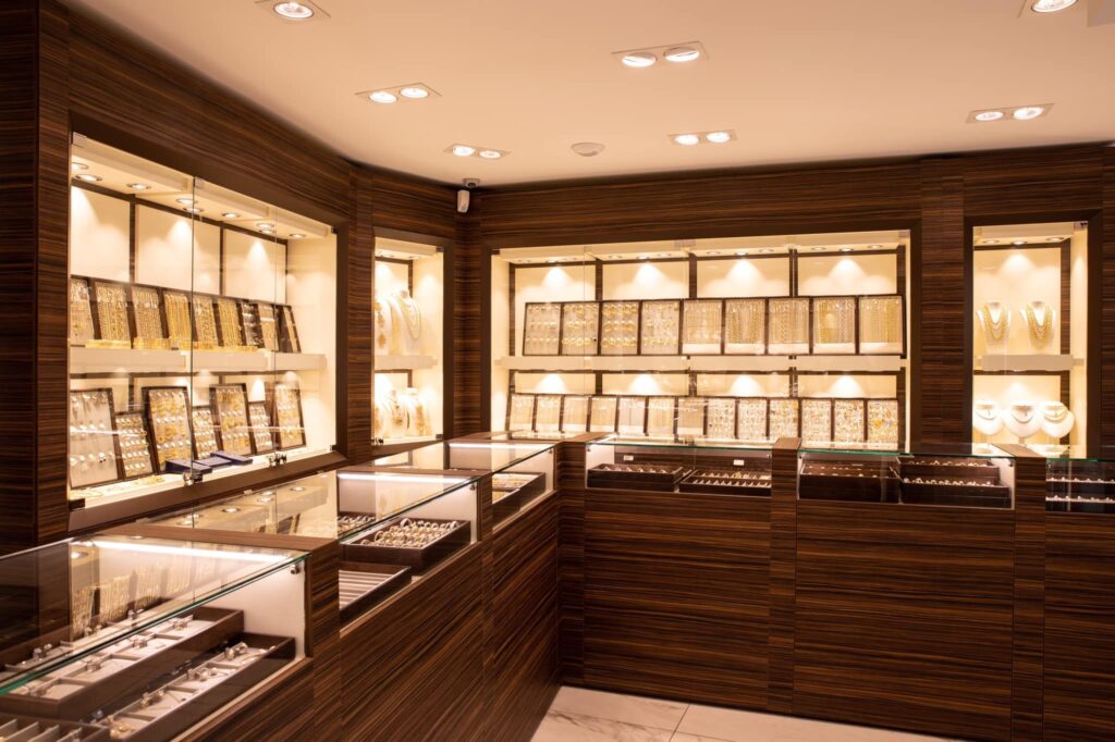 Jewellery Shop Counter Design