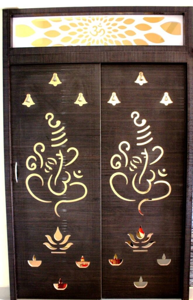 pooja room Cupboard Design