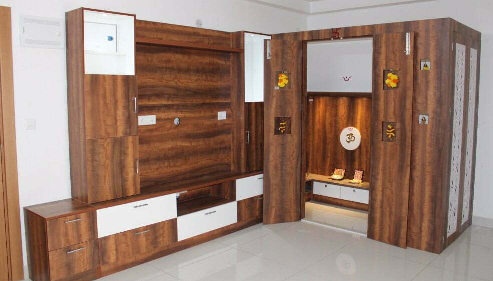 pooja room Cupboard Design