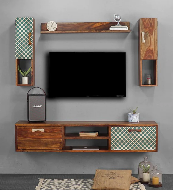 Wall Mounted TV Unit design