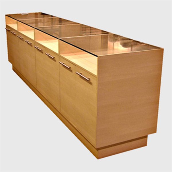 Wooden Counter Design for Shop in India