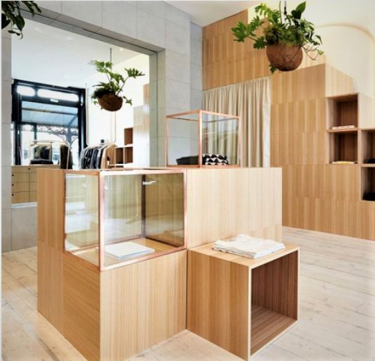 Wooden Counter Design for Shop in India