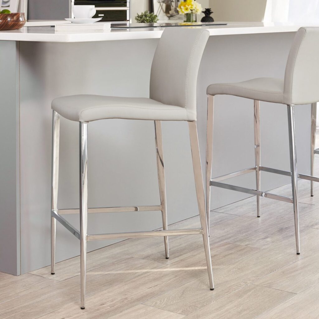 Modern Bar Stools with Backs