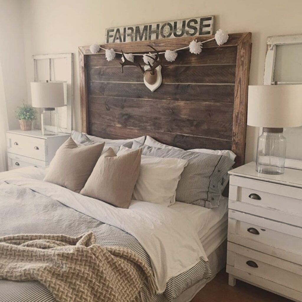 Farmhouse Bedroom Wall Decor Ideas