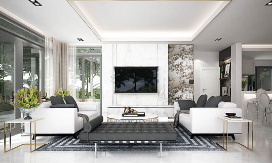 Ways to Modern Black and White Interior Design