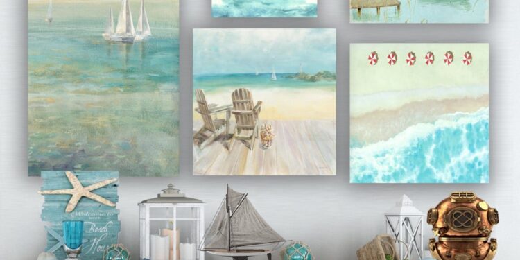 13 Inspiring Coastal Wall Decor Ideas to Let in the Coastal Breeze in Your Home