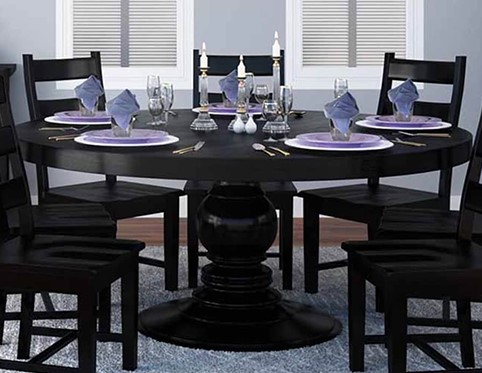 16 Awesome Round Dining Table Design Ideas 2022: Don't Forget to Check Out Extendable Dining Table Ideas!