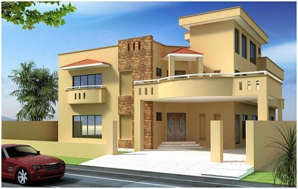 Simple Normal House Front Elevation Designs