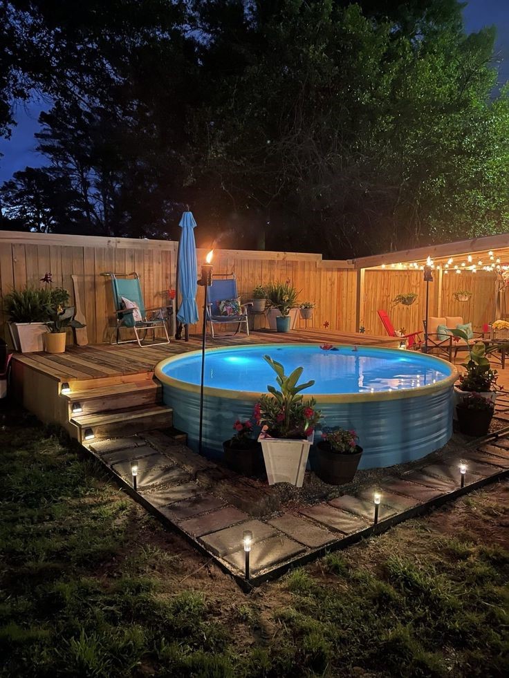 10 Easy Above Ground Pool Landscaping Ideas on a Budget