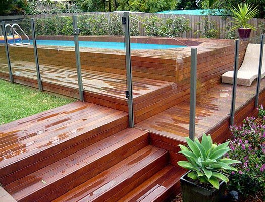 Above Ground Pool with Deck Ideas