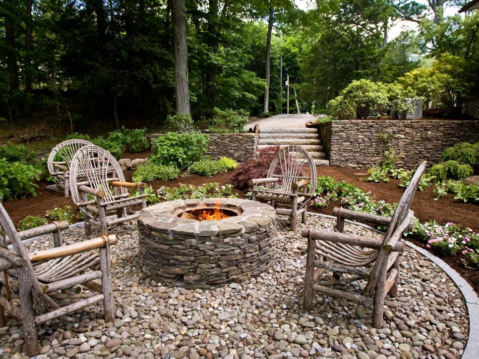 Backyard Fire Pit Ideas Landscaping