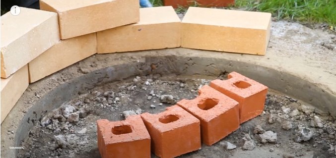 Build a Fire Pit with Bricks
