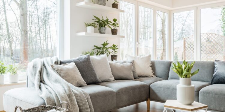 Grey couch living room ideas