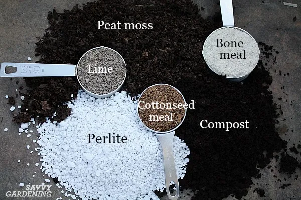 Recipe for best potting soil for indoor plants