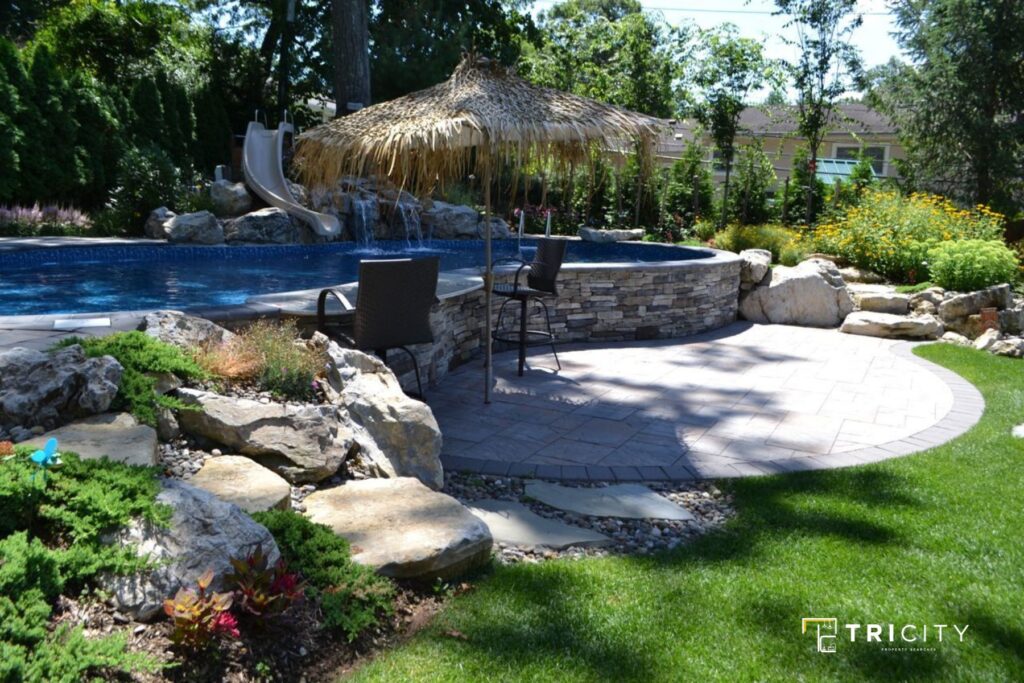 Patio and Pool 
