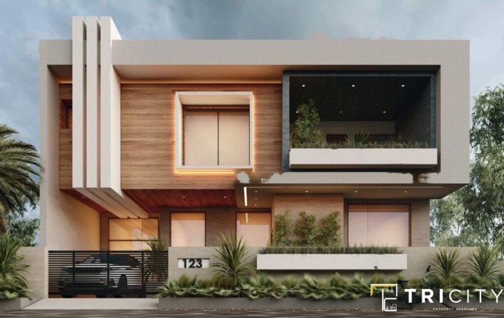 Contemporary Front Elevation Design For Small Houses