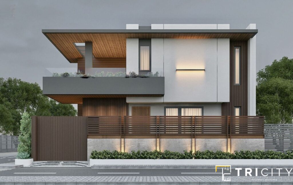 Contemporary Front Elevation Design For Small Houses