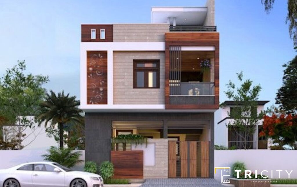 Wooden Front Elevation Designs For Small Houses