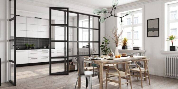 80 Partition Designs Between Living Dining That Look Graceful and Innovative