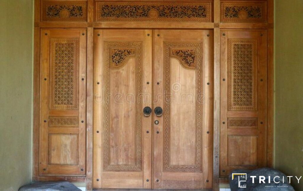Double Door Indian Main Door Designs