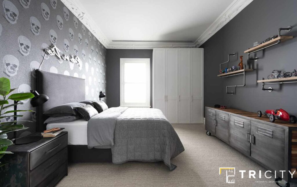 Gray and Silver Room For Teen | Room Decor For Teens 