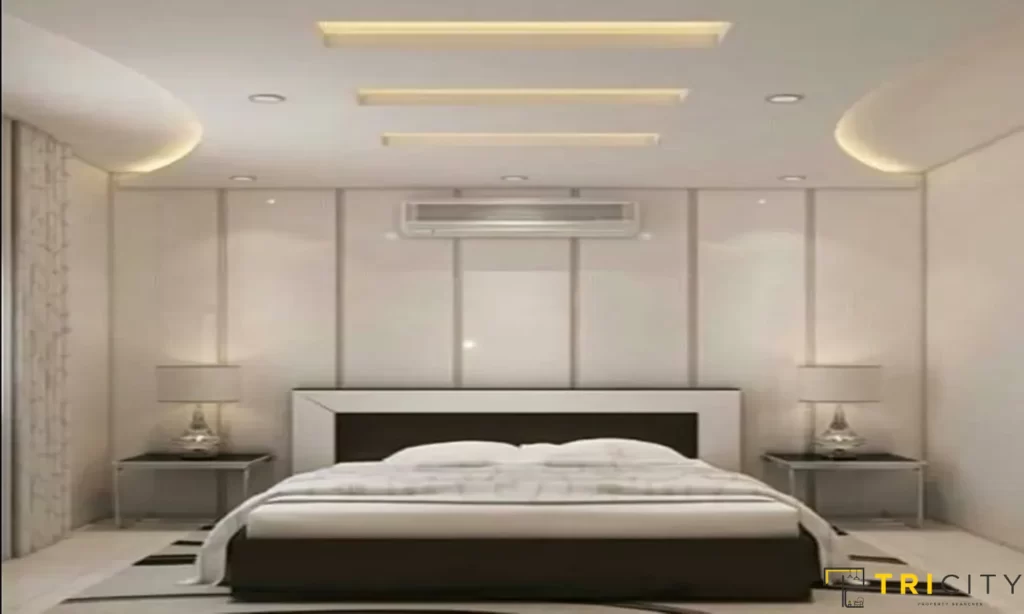 Timeless Bedroom Modern POP Plus Minus Design 2021