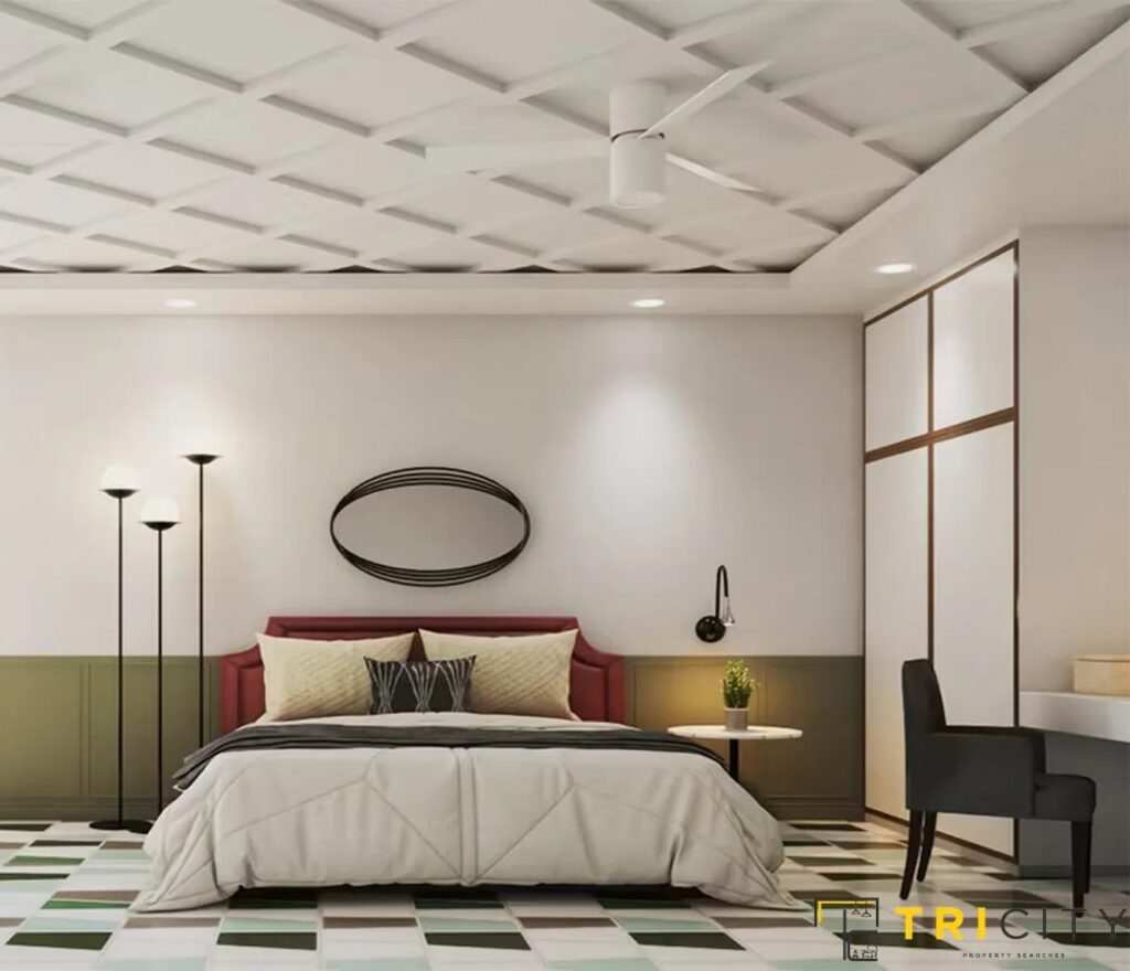Timeless Bedroom Modern POP Plus Minus Design 2021
