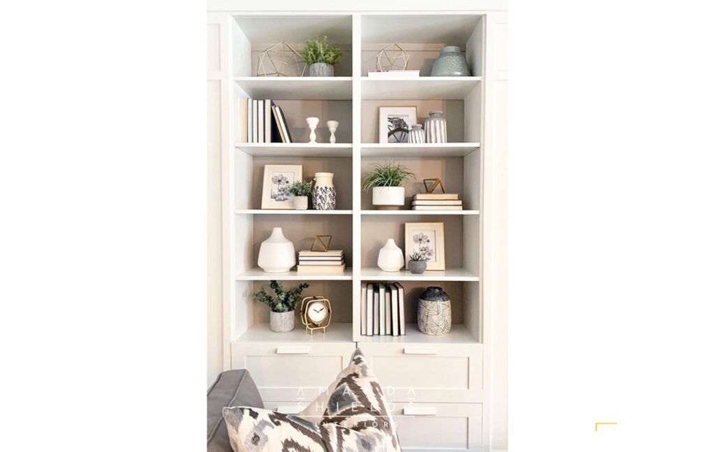 Bookshelf Latest Showcase Design For Hall