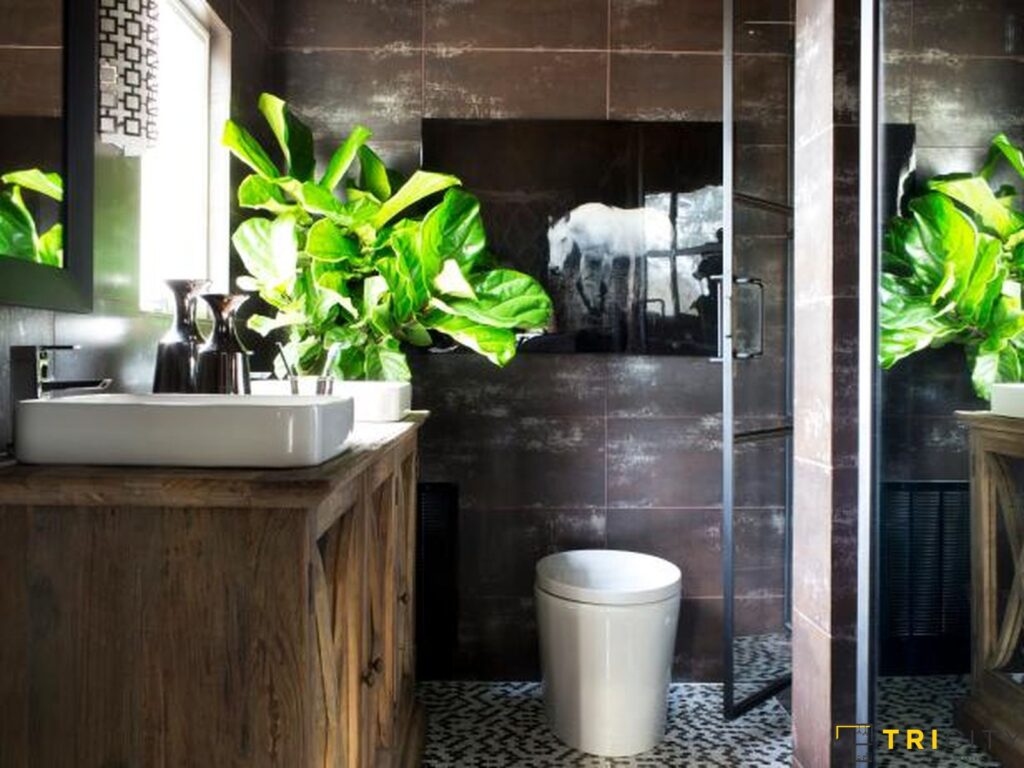 Pflanzen hinzufügen - Grüne Heimwerkertipps für das Badezimmer