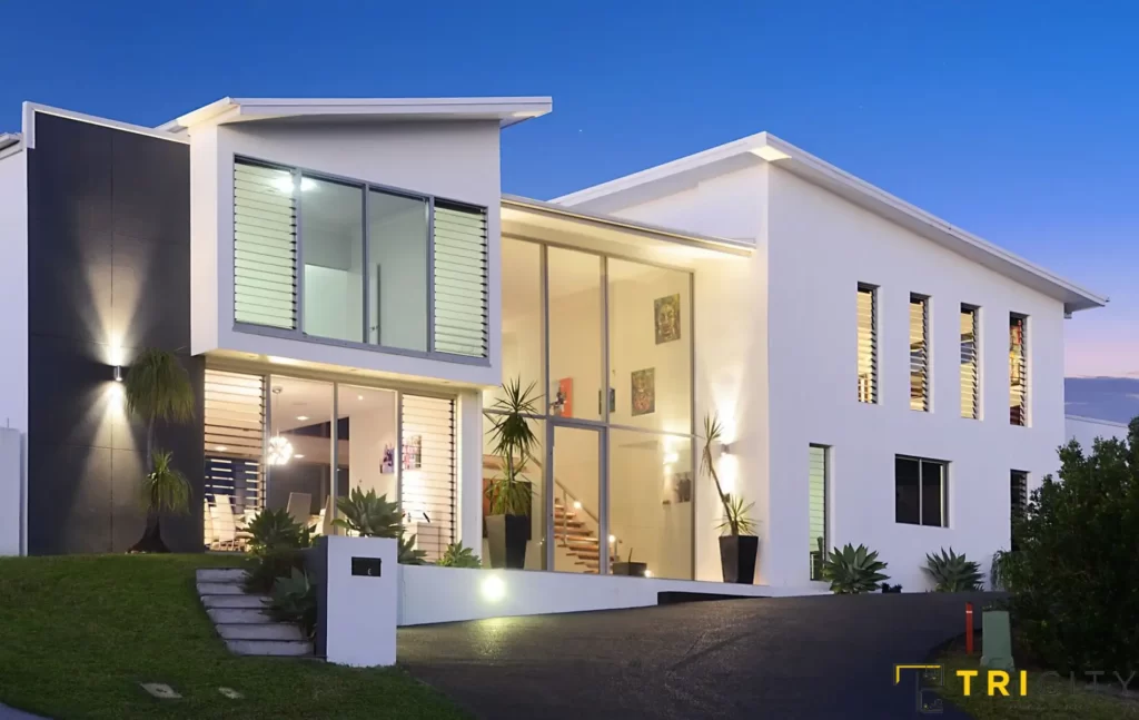 Modern Glass Front Elevation Designs 