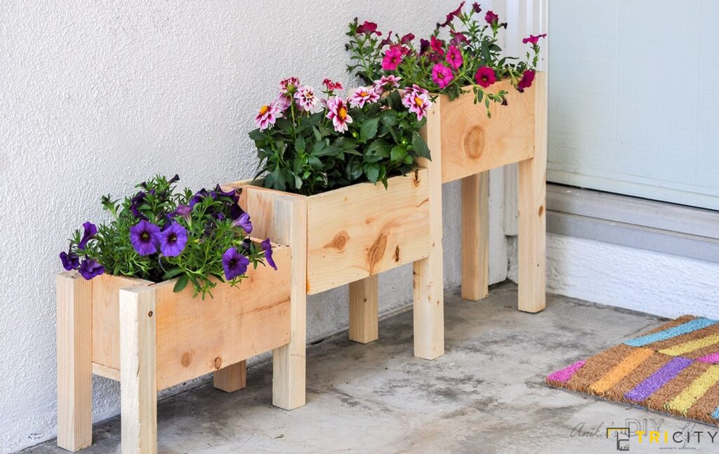 Tiered Planters - Small Garden Ideas