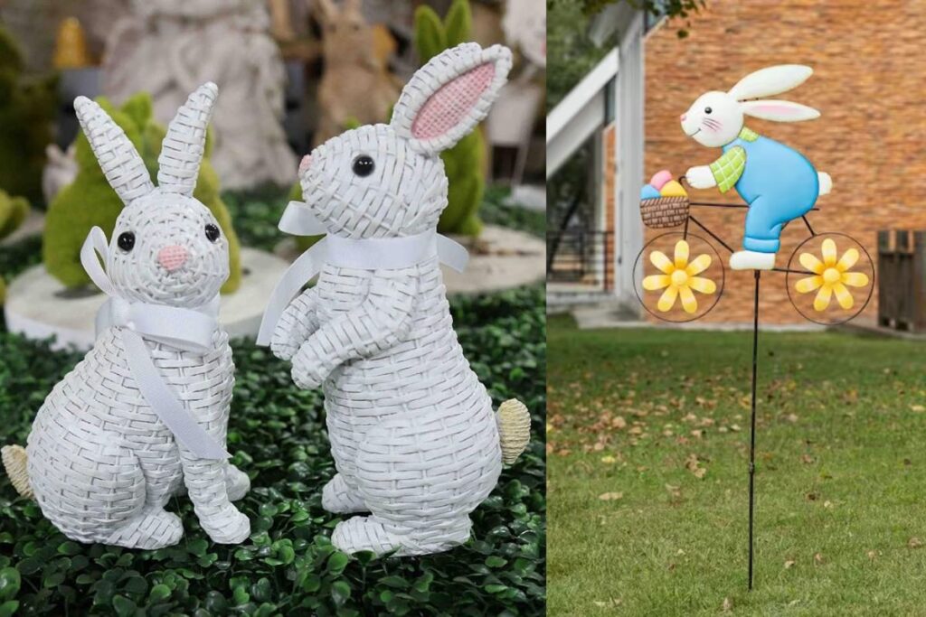 Easter Bunny Lawn Ornaments
