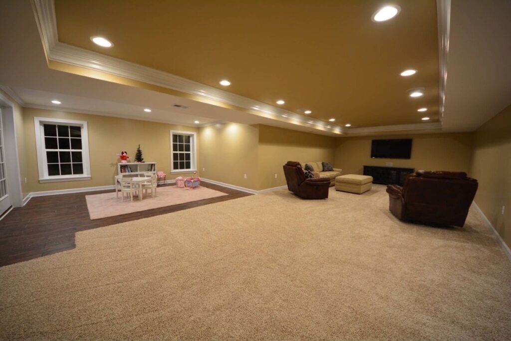 Traditional Basement Ceiling Options
