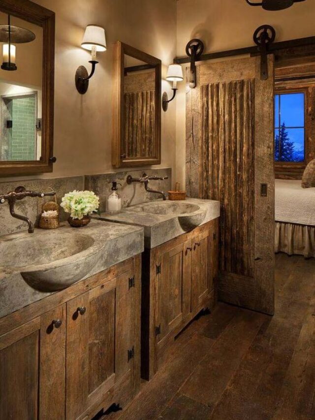 10 Cabin Bathroom Ideas